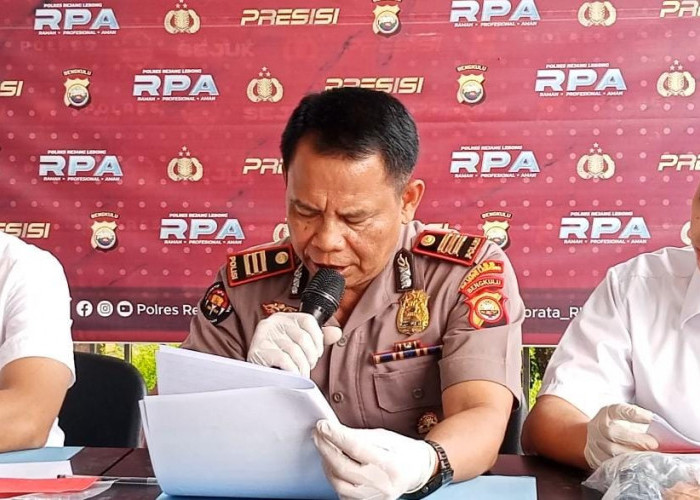 Polres Rejang Lebong Tangkap Pengedar Narkoba