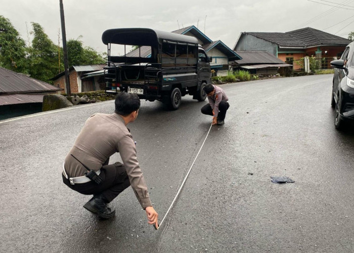 Dua Pelajar Tabrakan dengan Truck Tangki di Kepahiang