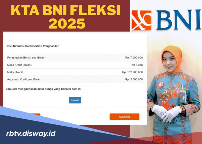 Syarat BNI Fleksi, Bisa Pinjam Rp Rp 150 Juta untuk Nasabah Penghasilan Rp 7 Juta
