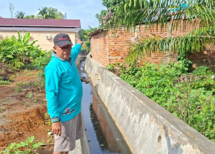 Banyak Proyek Drainase di Pemukiman Warga, Ini Bukti Pembangunan di Kota Bengkulu