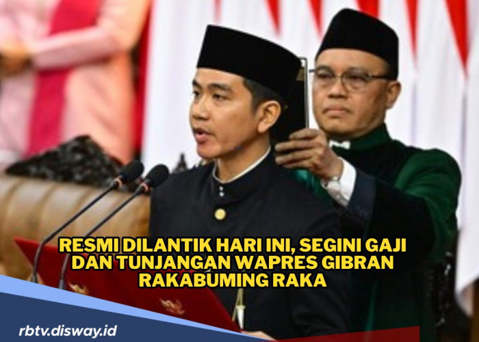 Berapa Gaji dan Tunjangan Wapres Gibran Rakabuming Raka? Cek Besarannya di Sini