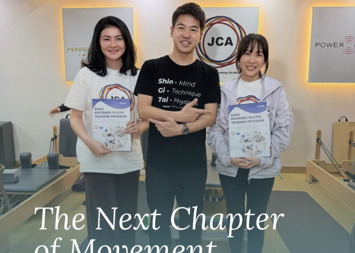 Perkuat Kompetensi di Bidang Kebugaran, Winfrey Yodan dan Lili Yodan Ikuti Basic Reformer Pilates Training 