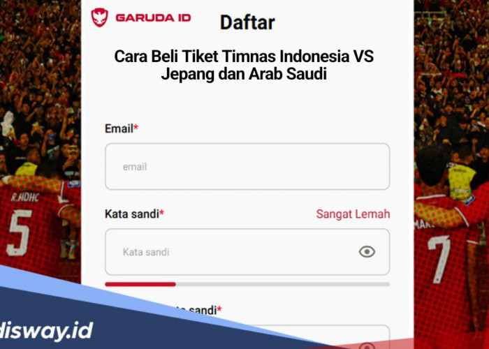 Simak, Cara Beli Tiket Timnas Indonesia VS Jepang dan Arab Saudi Lewat Garuda ID