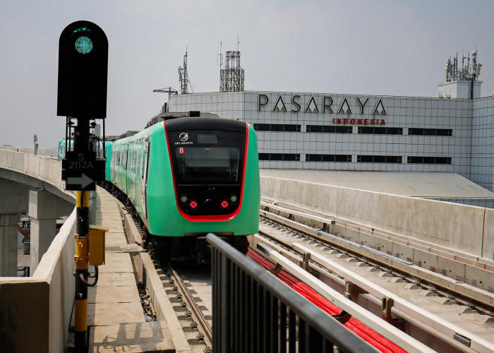LRT Velodrome Manggarai Resmi Beroperasi, Tarifnya Cuma Rp5.000