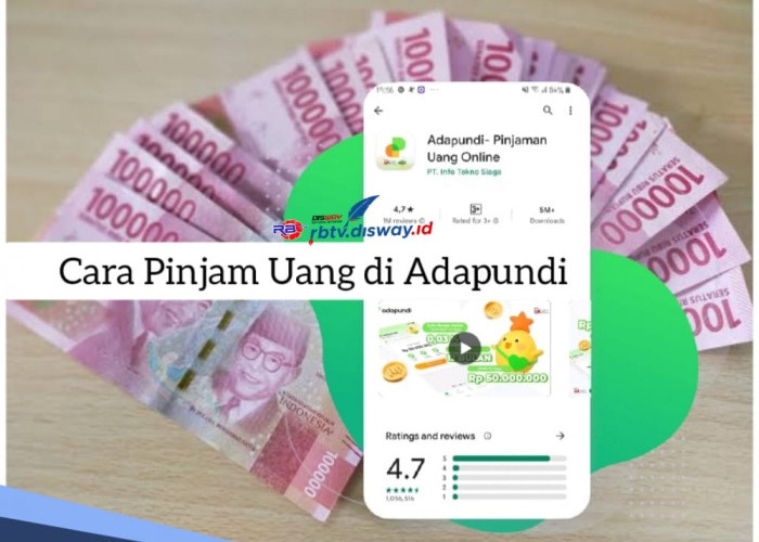 Cara Pinjam di Adapundi Semudah Menjentikkan Jari Langsung Cair Rp 10 Juta hanya Pakai KTP 