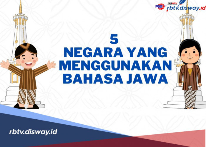 Selain Indonesia, Ini 5 Negara yang Menggunakan Bahasa Jawa, Siapa Saja?