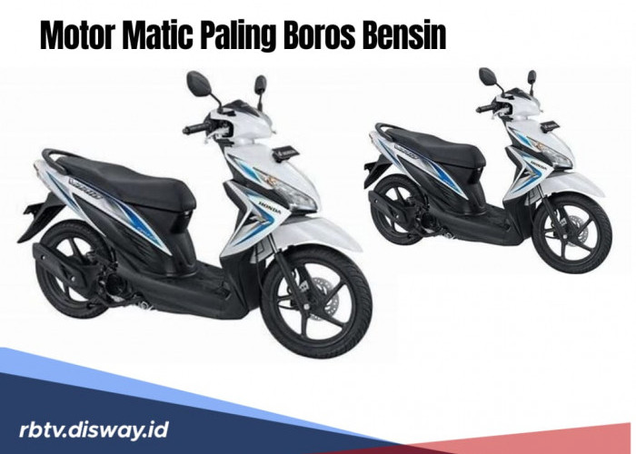 Sebelum Beli, Kenali Daftar Motor Matic Paling Boros Bensin 2024