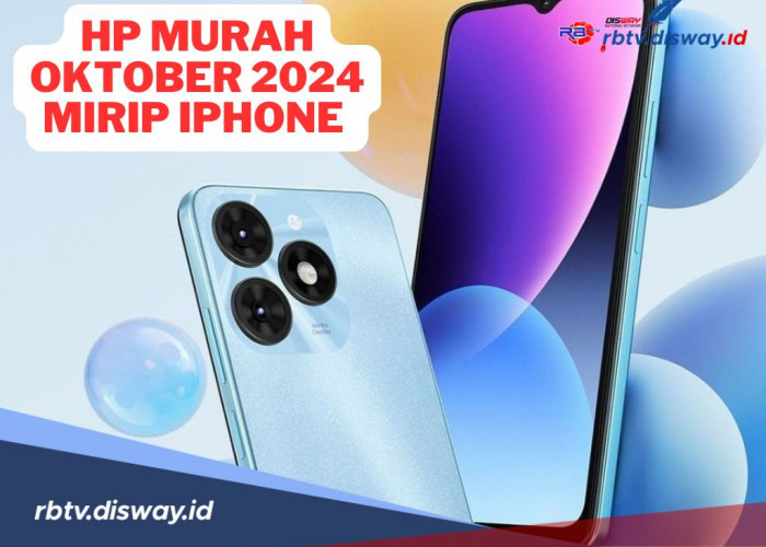 5 HP Terbaru dan Murah Oktober 2024 Desain Elegan Mirip iPhone