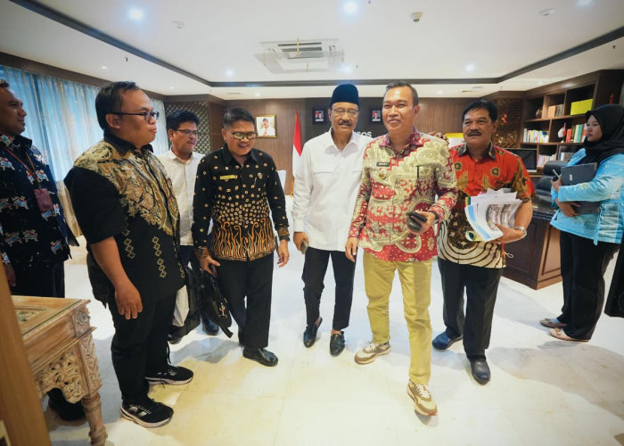 Temui Gus Ipul, Bupati Kepahiang Zurdi Nata Nyatakan Siap Kelolah Kepesertaan PBI