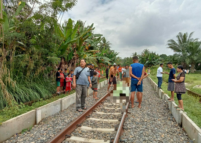 Korban Tertabrak Kereta Api Sempat Terseret 40 Meter