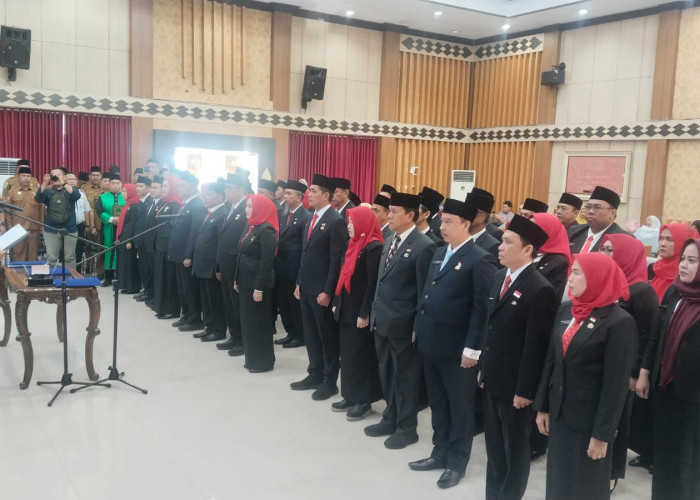 Daftar Lengkap Nama 54 Pejabat Eselon III Pempov Bengkulu yang Dilantik Wagub Mian