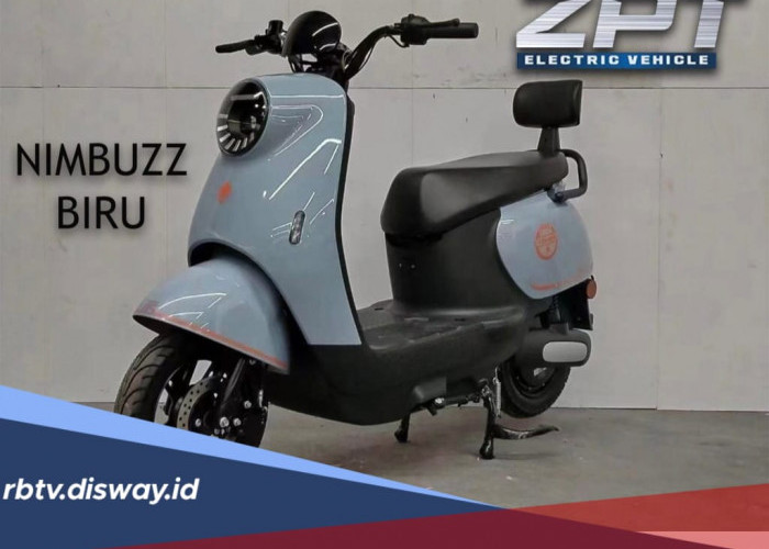  Motor Listrik ZPT Nimbuzz 2024, Dibanderol Seharga Ponsel, Intip Spesifikasinya