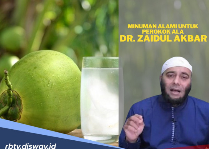 dr. Zaidul Akbar Beri Saran, Ini Minuman Alami yang Harus Dikonsumsi untuk Perokok