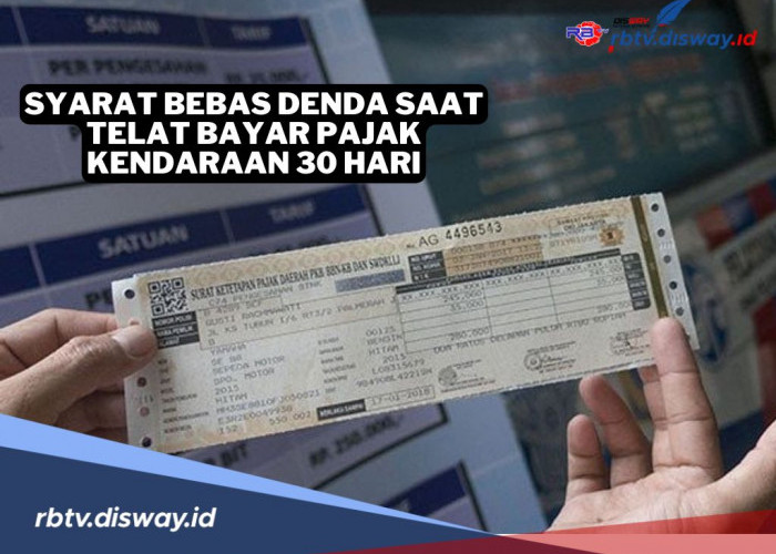 Lengkap, Ini Syarat dan Cara Bebas Denda Walaupun Telat Bayar Pajak Kendaraan 30 Hari