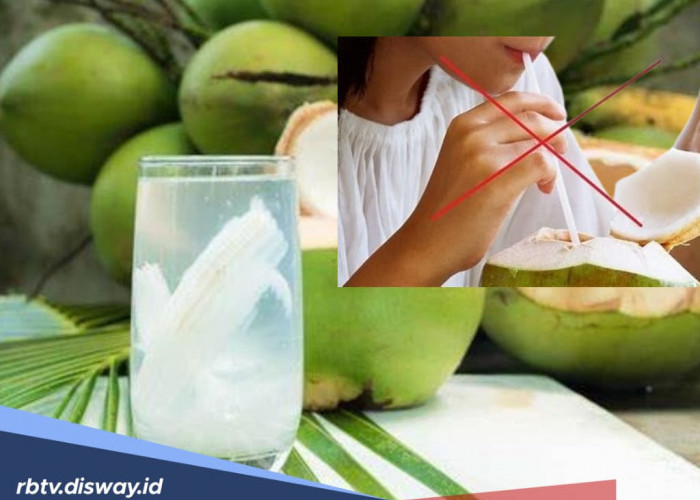 Perlu Dicatat! Bagi 6 Orang Ini Dilarang Keras Minum Air Kelapa Muda