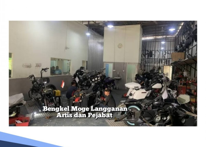 Terbongkar, Ini Tempat Modifikasi dan Bengkel Moge Terbaik Langganan Artis dan Pejabat