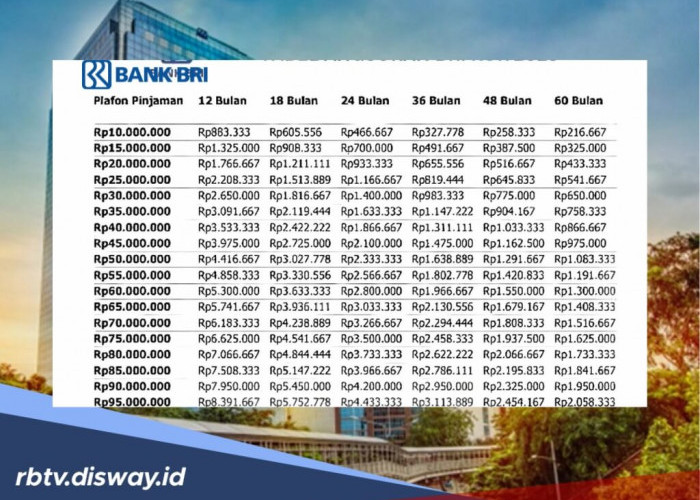 Tabel KUR BRI Rp 35 Juta, Berikut Jenis yang Cocok untuk Usaha Anda