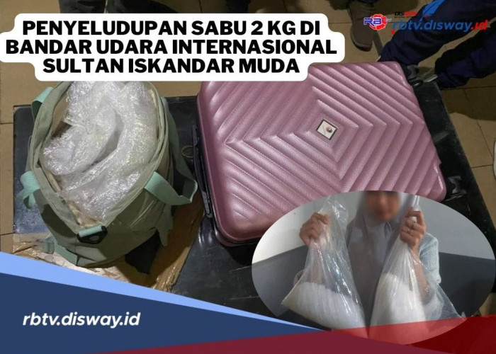 TNI AU Geledah Koper Warna Pink Milik Penumpang Wanita Tujuan Jakarta, Nekat Bawa Sabu 2 Kilogram