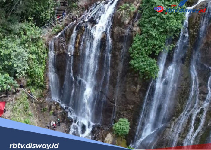 Serunya Canyoning di Air Terjun Puspa Dewi, Pertama di Indonesia dengan Air Hangat