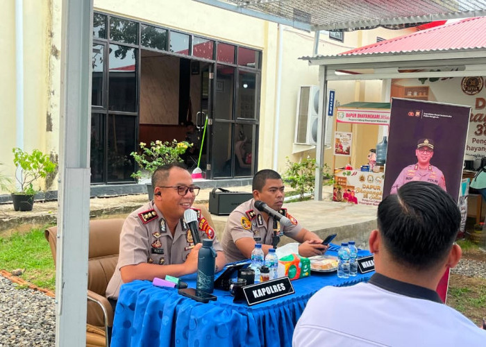 Ngopi Bareng Awak Media, Polres Mukomuko Perkuat Sinergi Jaga Kamtibmas