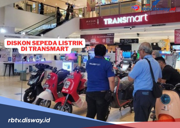 Mantap! Sepeda Listrik di Transmart Full Day Sale Mulai Rp 1 Jutaan