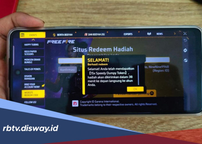 Cara Menukarkan Kode Redeem Free Fire Terbaru, Sat Set Hadiah Langsung Masuk
