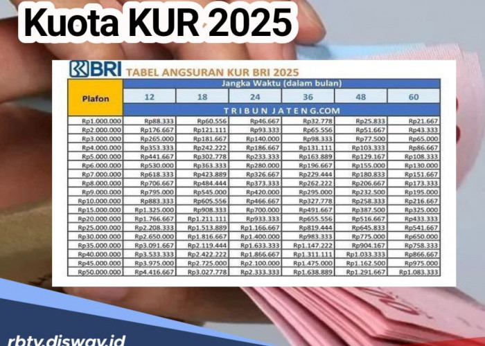 Kuota KUR BRI 2025, Ini Syarat dan Cara Pengajuannya 