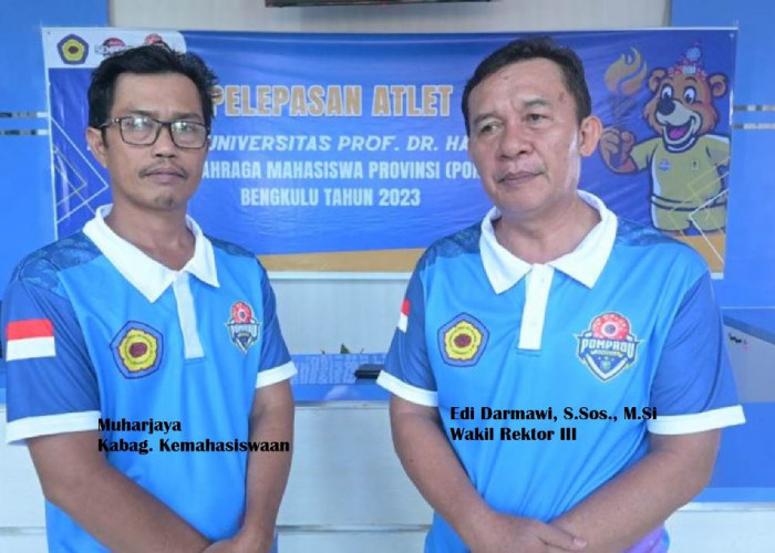 Ikuti Pomprov Bengkulu 2023, Unihaz Lepas 20 Atlet untuk Berlaga
