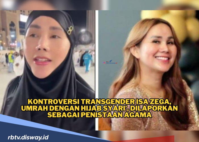 Kontroversi Transgender Isa Zega, Umrah dengan Hijab Syari’, Dilaporkan Penistaan Agama