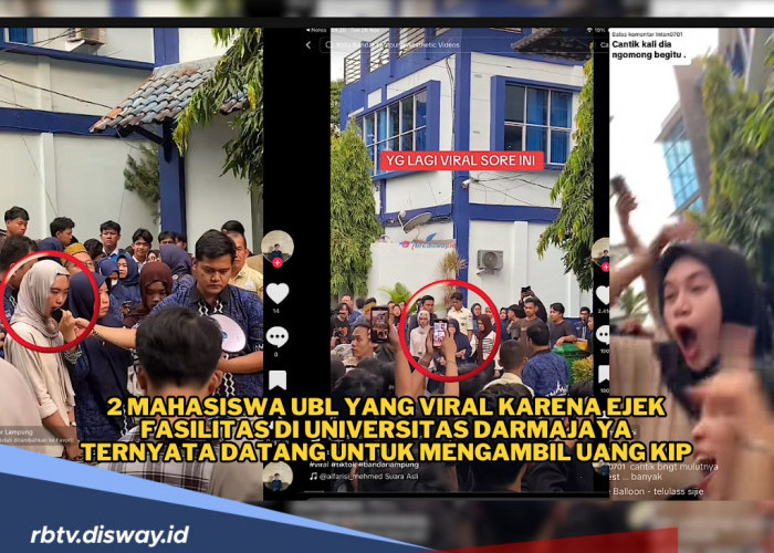 Ternyata, 2 Mahasiswa UBL yang Viral Ejek Kampus Universitas Darmajaya Datang untuk Ambil Dana KIP