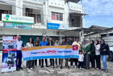 #Cari_Aman Dalam Berkendara, Astra Motor Bengkulu Edukasi Safety Riding Karyawan TAF Bengkulu