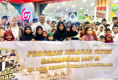 BSI Sahabat Finansial, Spiritual dan Sosial Ajak 97 Anak Yatim Piatu Belanja Baju Lebaran di Mall