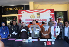 Kapolresta Bengkulu Musnahkan Barbuk Sabu dan Ganja Milik 3 Residivis agar Tidak Disalahgunakan
