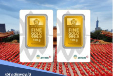 Update Harga Emas Batangan Antam, Galeri24 dan UBS Jelang Imlek