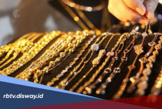 Kilau Emas Perhiasan Hari Ini Redup, Emas 24 Karat Makin Murah