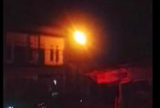 Warga Pensiunan Kepahiang Heboh, Terlihat Api Membumbung Tinggi