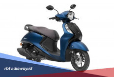 Penampakan Yamaha Fascino 125 Hybrid 2026, Skutik Retro yang Makin Irit dan Modern