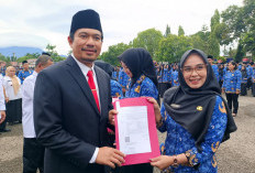 Tutup Tahun, 2.298 PPPK Paruh Waktu Bengkulu Utara Dilantik, Ini Pesan Tegas Bupati Arie