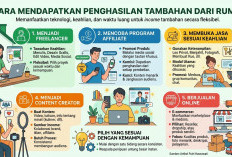 Ingin Punya Penghasilan Tambahan? Ini 5 Cara yang Bisa Dilakukan dari Rumah