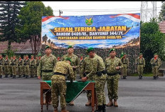 Sertijab, Ini Pejabat Dandim 0409 Rejang Lebong dan Danyonif 144 Jaya Yudha yang Baru