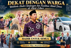 Dekat dengan Warga, Walikota Hadiri Undangan Pernikahan dan Fasilitasi Mobil Dinas di Hari Libur