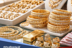 Harga Emas Perhiasan Hari Ini Sabtu 31 Januari 2026 Mulai Turun