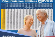 Tabel Pinjaman BRIguna untuk Pensiunan hingga Rp 100 Juta, Angsuran Rp 3 Jutaan