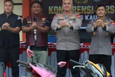 2 Warga Maje Ditangkap Polres Kaur, 8 Unit Sepeda Motor Hasil Curian Diamankan 
