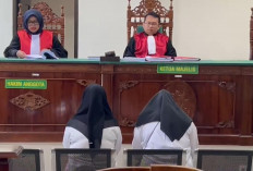 Vonis 2 Terdakwa Kasus Dugaan Korupsi Dana Pensiun dan Materai di PT Pos Indonesia Cabang Utama Bengkulu