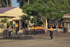 Pimpin Apel Olahraga, Kabid Propam Polda Bengkulu Tegaskan Disiplin Bukan Sekadar Formalitas