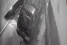 2 Orang Pencuri Mobil Pick Up di Bengkulu Utara Terekam CCTV