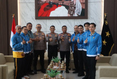 Kapolda Bengkulu Berikan Motivasi dan Doa Restu kepada Atlet Taekwondo dan Badminton Polda Bengkulu