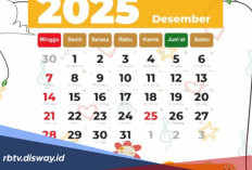 Catat! Ini Daftar Tanggal Merah Desember 2025, Siap-siap Mau Kemana?