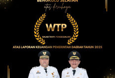 Dikomandoi Bupati Rifa’i Tajuddin dan Wakil Yevri, Pemkab Bengkulu Selatan Raih Opini WTP ke Lima 